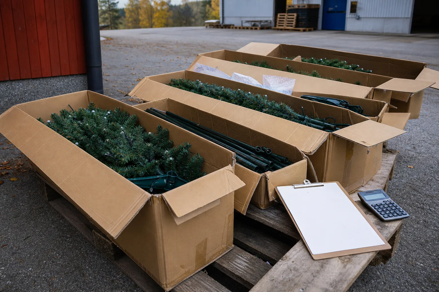 Julsortiment i september, inte i november: därför lönar det sig att kolla konstgjorda granar i god tid